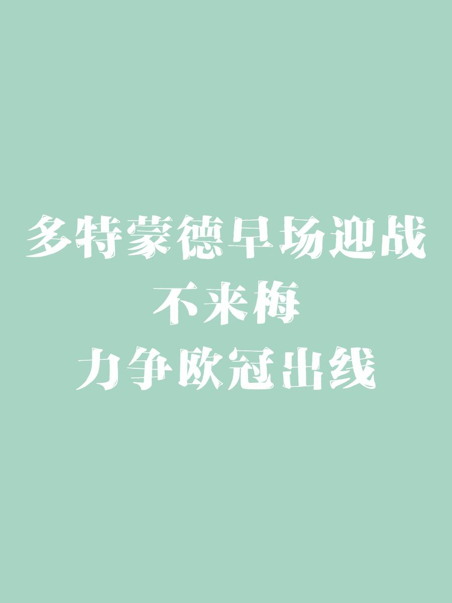 多特蒙德备战如火如荼，调整状态应对新挑战的简单介绍